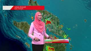 MET MALAYSIA - Laporan Cuaca 18 April 2022 (Pagi) screenshot 2