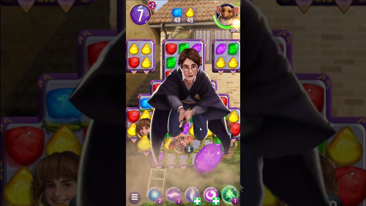 Harry Potter: Puzzles & Spells level 720 no boosters