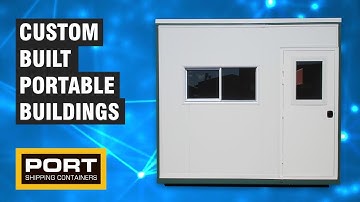 Portable Buildings - Port Shipping Containers
