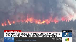 KSNV Las Vegas - Rosen announces over $3.5 million in funds for wildfire resilience in Nevada