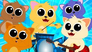 five little kittens nursery rhymes kids songs for children by kids tv