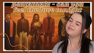 Pentatonix - 'Can You Feel The Love Tonight' Official Video Reaction | Carmen Reacts