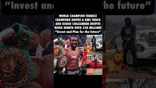 Famous Terence Crawford Worth $50M but still Drives a GMC truck and dodge Challenger! #terencecrawford Net Worth