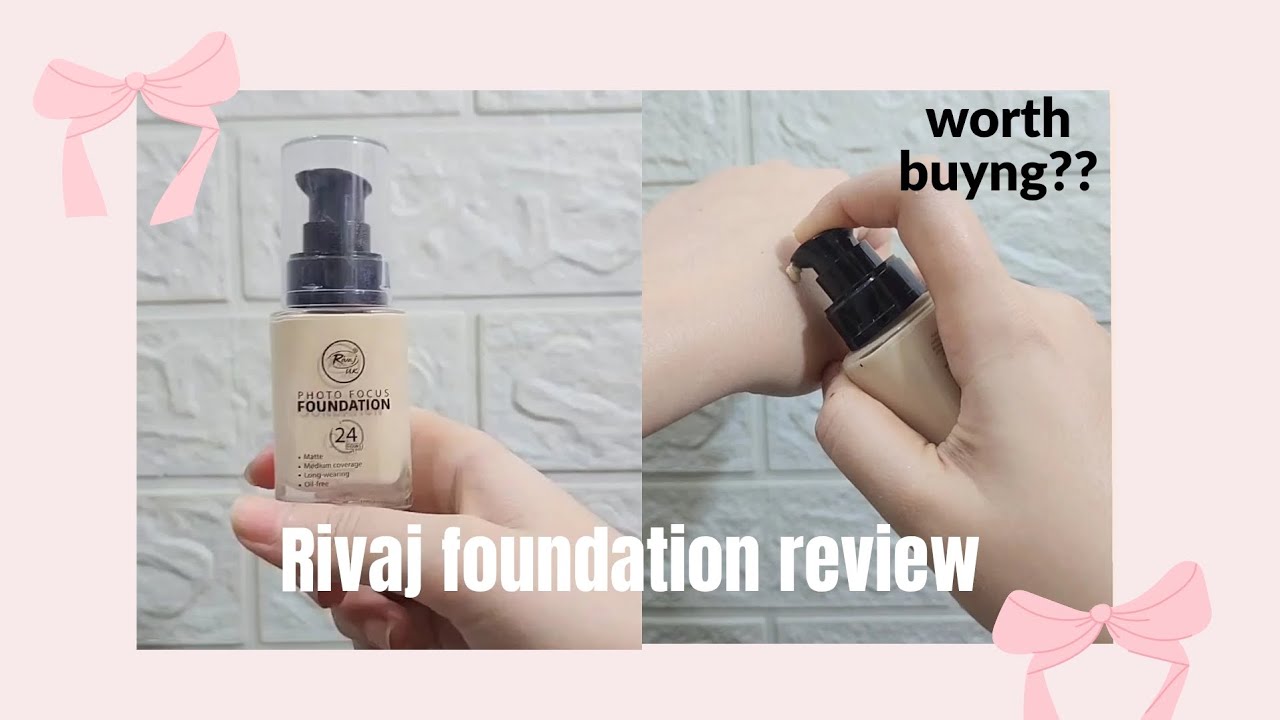 Rivaj Photo Foundation Review Matte Finish? Coverage? Oil-Free? 