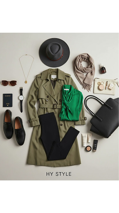 “Where we wear✨polished comfort ✨the HY STYLE way. Ready for takeoff ✈️” #AirportOutfit #TravelStyle
