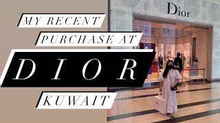 THE AVENUES MALL KUWAIT | BOUGHT SOMETHING IN DIOR