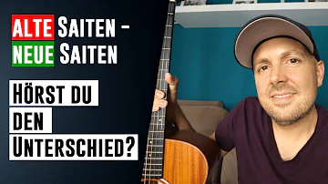 Wie oft sollte man die Gitarrensaiten wechseln?