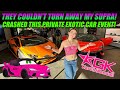 I GOT INTO THIS CRAZY EXOTIC CAR EVENT WITH MY SUPRA!