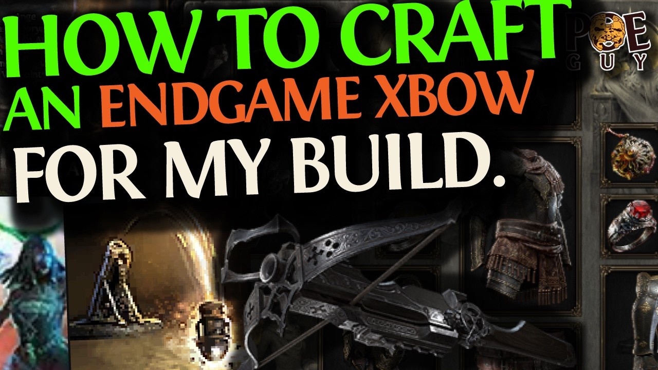 [PoE 2] Endgame Crossbow Crafting Guide - for POEGuy's Warbringer Mortar Cannon Build.