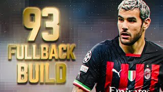 *93 MAX RATED* FULLBACK (LB/RB) BUILD | FIFA 23 Pro Clubs