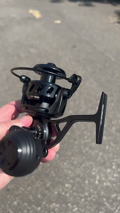 Black Van Staal VR75 Spinning Reels are back in stock! Great inshore/surf  reel. 