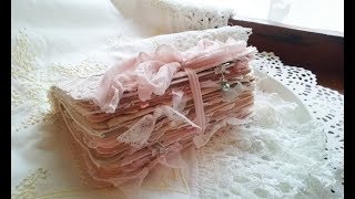 Shabby Chic Traveler's Style Notebook Journal