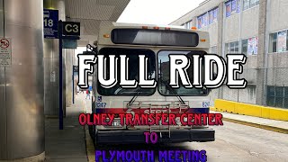 SEPTA 2009 New Flyer DE40LF #8247 On Route L! (FULL RIDE)