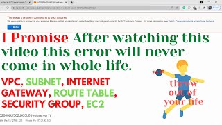 There was a problem connecting to your instance. || EC2 not Connecting || EC2 firewall Part- 2 #VPC