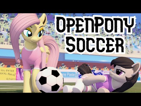 This Amazing Rocket League Style OpenPony Soccer!
