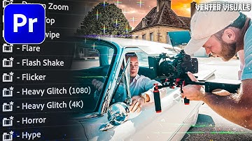 30 RARE TRANSITION PRESETS | Premiere Pro 2025 (Tutorial)