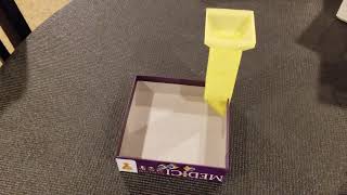 Box Top Dice Tower