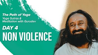 Patanjali Yoga Sutras and Meditation With Gurudev Sri Sri Ravi Shankar | Day 4 | The Path Of Yoga