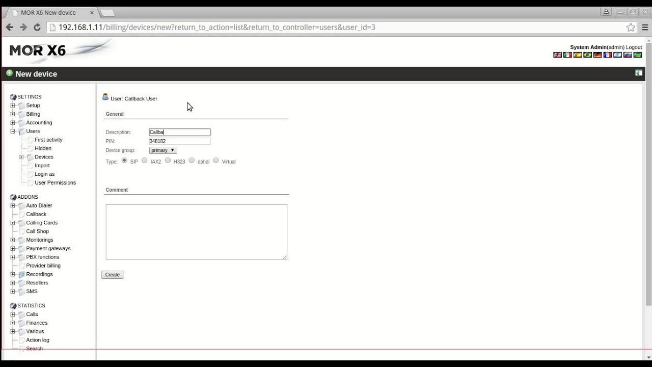 How to create callback device - YouTube