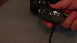 Pixel RW-221 wireless remote basic operation.