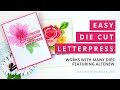 Die Cut Letterpress - Works With Most Dies!