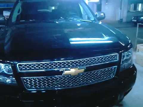 Chevrolet Tahoe - Вскрытие замка капота крючком за 5 секунд