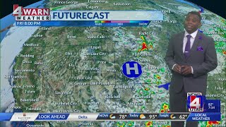 Chances of rain Wednesday, record-breaking heat ahead