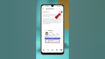 Instagram private account kaise banaen | how to switch Instagram public profile to private #shorts
