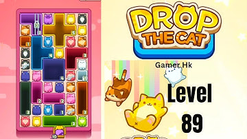 Drop The Cat Level 89 very hard level Walkthrough Solution 