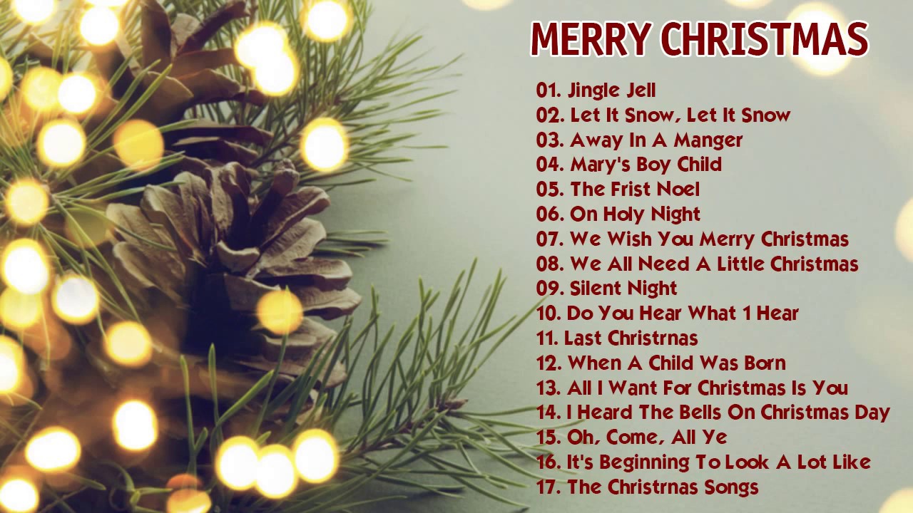 Best 100 POPULAR CHRISTMAS SONGS 2 HOURS STOP MERRY CHRISTMAS 2020 YouTube
