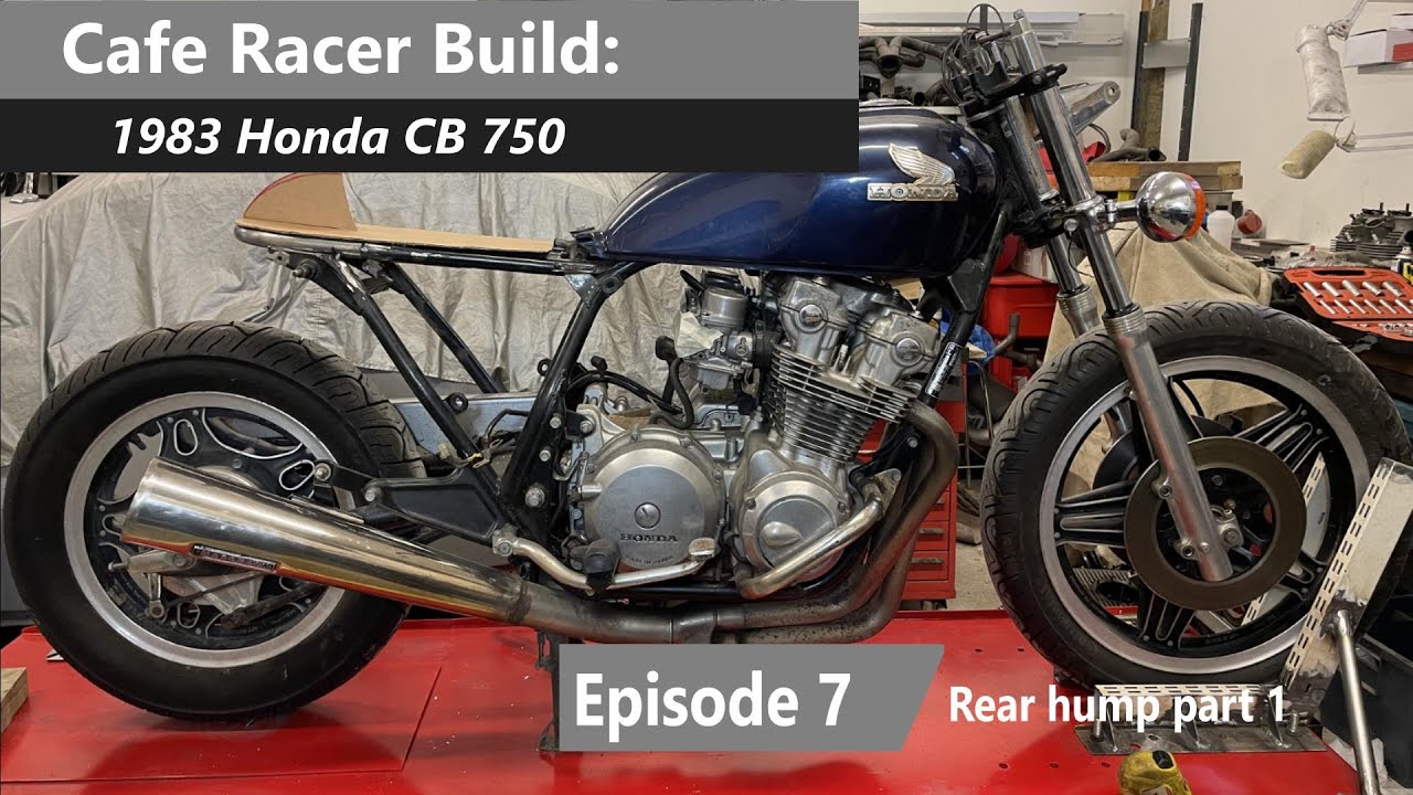 Rear hump part 1 - Cafe Racer build Ep7 - YouTube