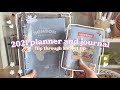 2021 planner & journal 💫 | set up + flip through