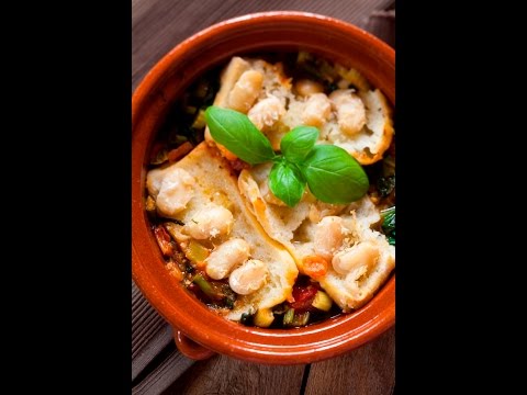 Видео рецепт Суп с фасолью и щавелем