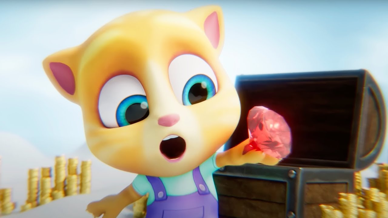 Talking Tom Shorts - Pirate Treasure Chest | WildBrain Zoo | Season 2 | Cartoons for Kids