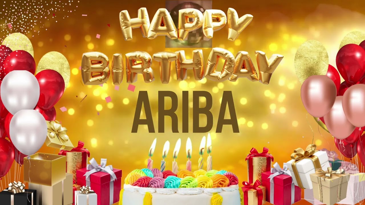 ARIBA - Happy Birthday Ariba
