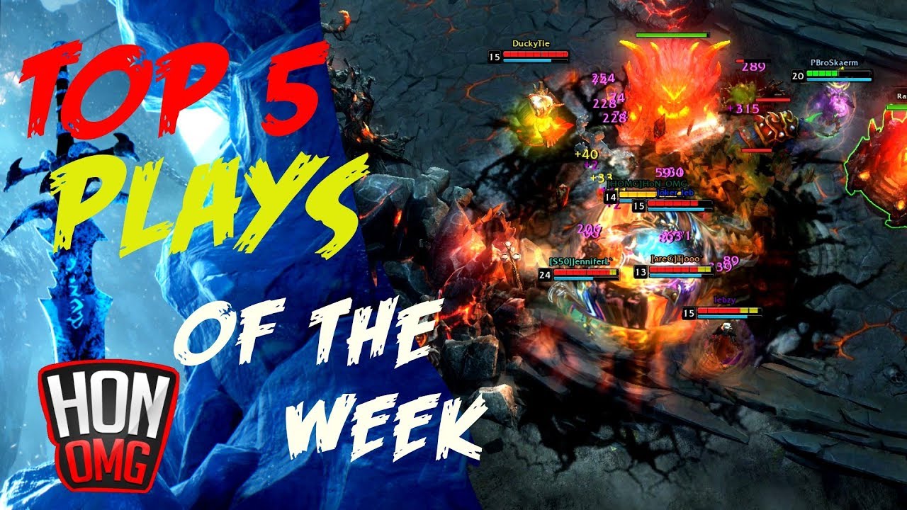 HoN OMG | Top 5 Plays Of The Week #18/11/2018 + HoN OMGTour 2019 Announcement
