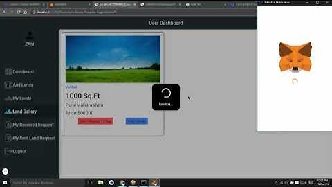 Land Registration using Blockchain
