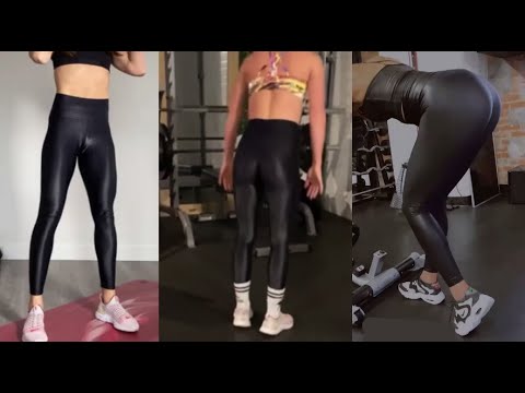 BLACK TIGHT SPANDEX WEAR COMPILATION VIDEO #44