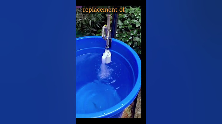 Automatic Water Level Control Valve: Economic Alternative for Traditional Float Valves to Save Water