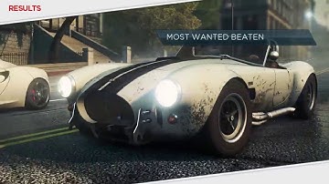 Need For Speed - Most Wanted 2012 | Shut Down The Most Wanted Racer #9 | Shelby Cobra