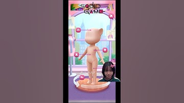 💗🎀Player 222 Squid Game 2 kim jun hee Round 6 My Talking Angela 2 #player222 #222 #squidgame#round6