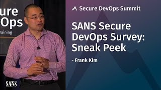 SANS Secure DevOps Survey  Sneak Peek | Secure DevOps Summit 2018 Wealth