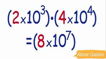 Operations with Scientific Notation (Multiplying & Dividing)