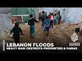 Lebanon Floods Heavy Rain Destroys Properties And Farms Lebanon Floods Heavy Rain Destroys Properties And Farms
