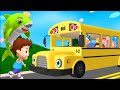 Baby shark remix  wheels on the bus dance  nursery rhymes  kids songs