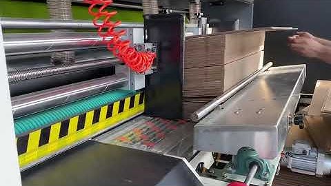 BIMAC HRB FFG printer flexo folder gluer Casemaker machinery I Inline flexo folder gluer machine