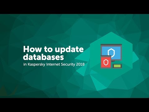 Video: How To Update Kaspersky Anti-virus Databases In