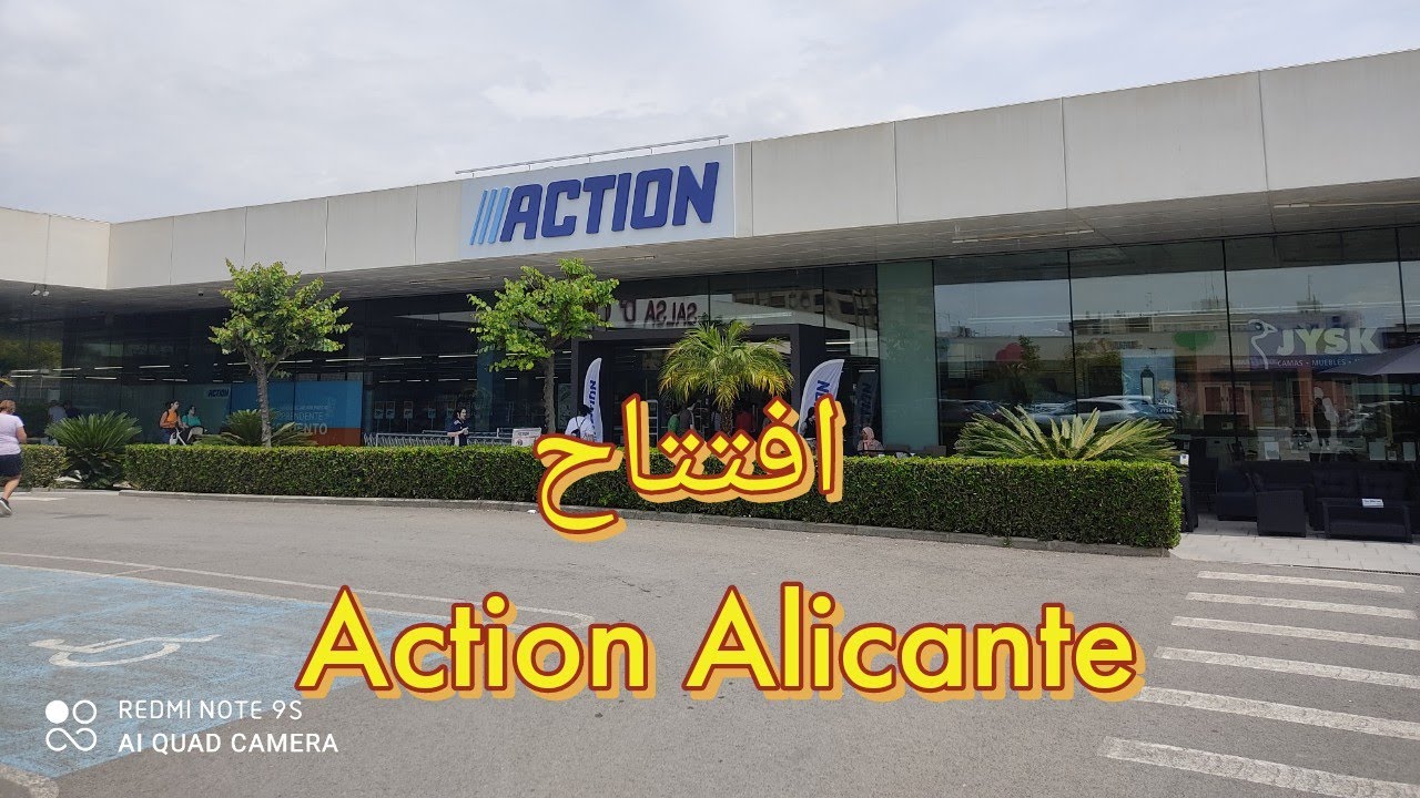اخييرا افتتاح اكسيون في #اليكانتي الاسبانية😱 #action_alicante