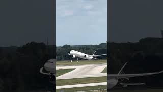 Massive A350 Takeoff - lots of headwind
