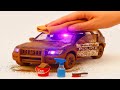 Extreme Muddy Police Car Wash - Satisfying ASMR Rescue 🚔